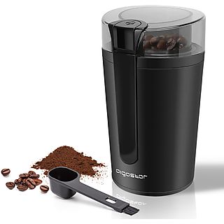 Molinillo de café - AIGOSTAR 812127N, 200W, 60 g, Negro