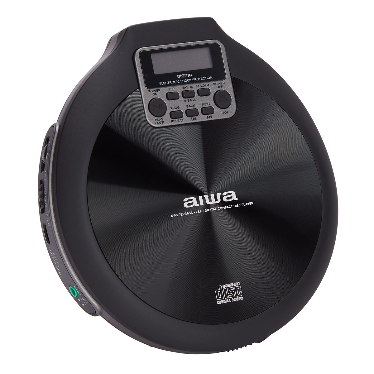 PCD-810BK AIWA tragbarer schwarz Spieler CD