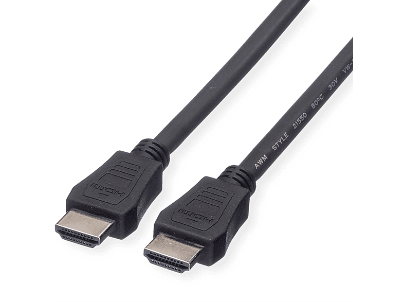 VALUE HDMI High Speed Kabel Kabel Ethernet Speed LSOH HDMI mit Ethernet, High mit