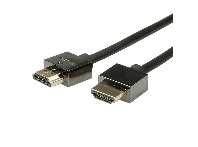 ROLINE Notebook HDMI High Speed Kabel mit Ethernet HDMI High Speed mit Ethernet Kabel