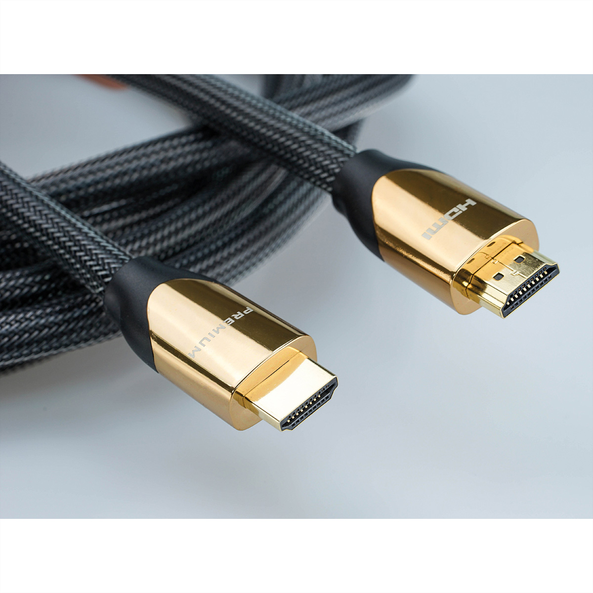 Ethernet Kabel PREMIUM HD 4K Ultra ROLINE mit HDMI ST/ST HDMI mit Kabel Ultra HD Ethernet,