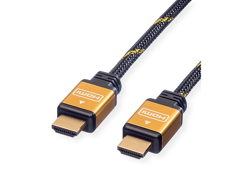 ROLINE GOLD HDMI High Speed Kabel, Speed ST-ST High HDMI Kabel