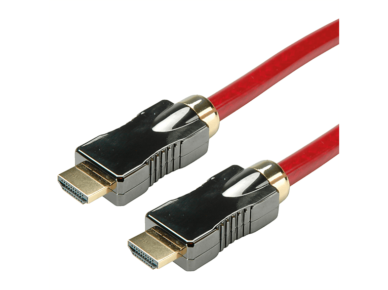 Ethernet, ROLINE HDMI Ultra HD Ultra mit HDMI ST/ST Ethernet 8K mit HD Kabel Kabel