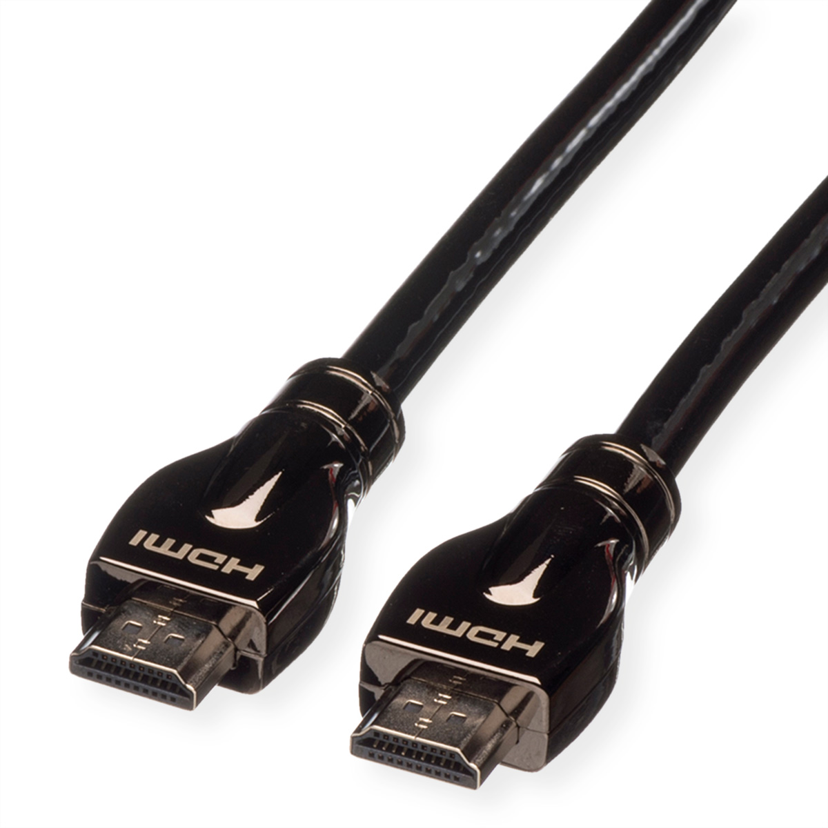 ROLINE 4K Ultra Ethernet mit Ethernet, HD Ultra HDMI HDMI Kabel ST/ST HD mit Kabel