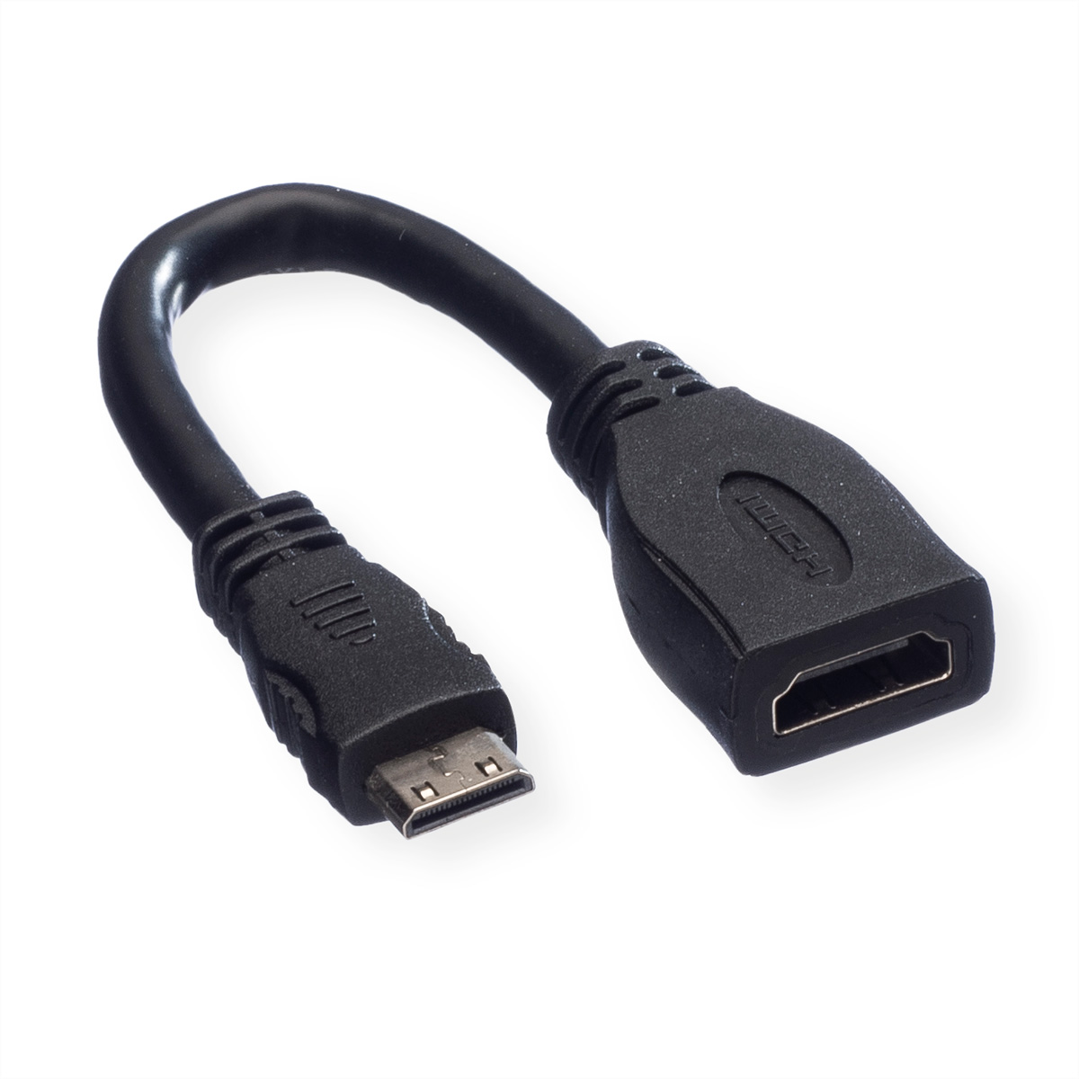 Kabel High Mini Ethernet, Kabel - HDMI mit High Ethernet HDMI ST VALUE Speed HDMI Mini Speed with BU HDMI