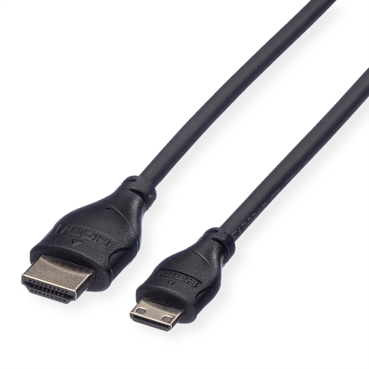 ROLINE HDMI High High Ethernet, ST Mini Ethernet - Kabel HDMI Mini HDMI with Kabel HDMI mit Speed Speed ST