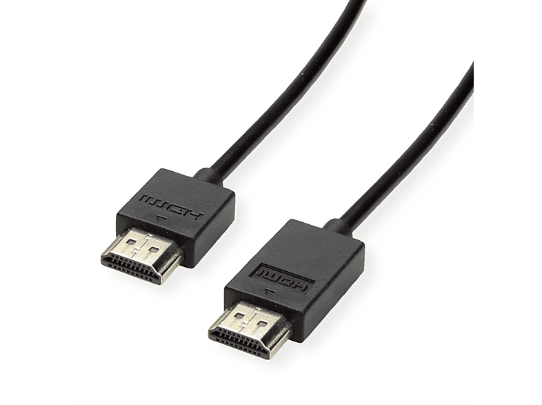 HDMI Ethernet, Ethernet mit Kabel Ultra Ultra HDMI ST/ST ROLINE Kabel 4K HD aktiv, HD mit