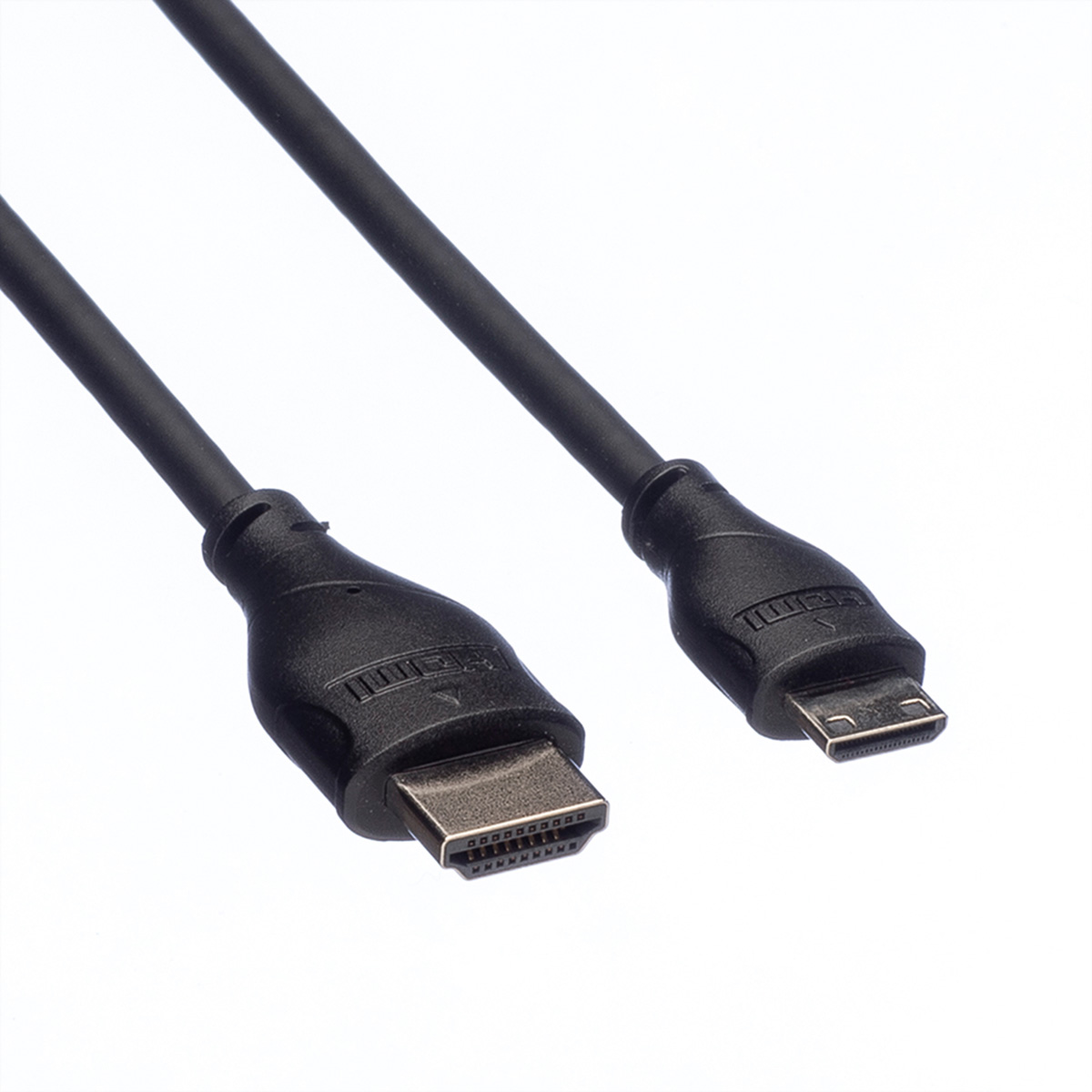 ROLINE HDMI High High Ethernet, ST Mini Ethernet - Kabel HDMI Mini HDMI with Kabel HDMI mit Speed Speed ST