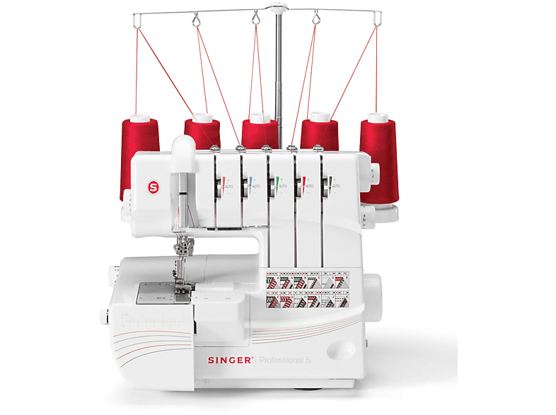 Professional Nähmaschine SINGER 5 Overlock