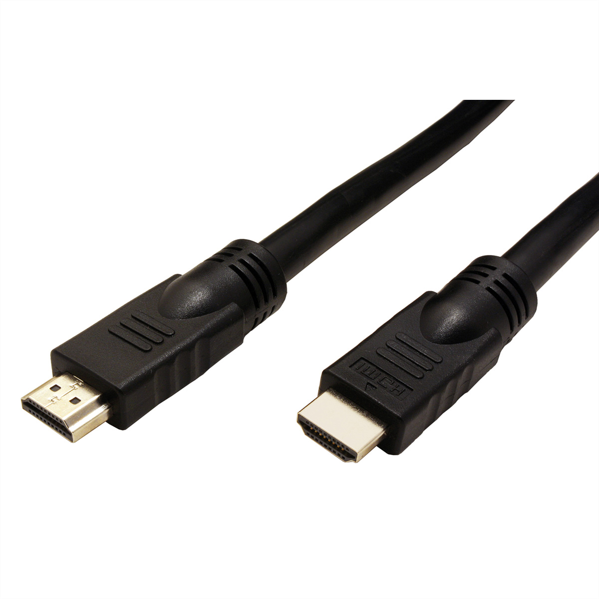 ROLINE UHD HDMI 4K mit Kabel, Repeater Ethernet HD HDMI Ultra mit Kabel