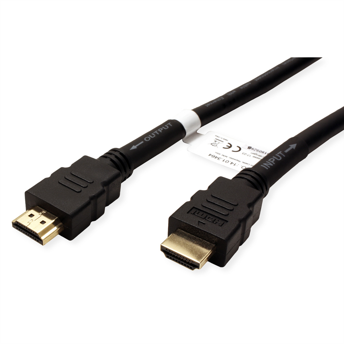 ROLINE 4K HDMI Kabel High Repeater Ethernet mit Kabel Speed HDMI mit
