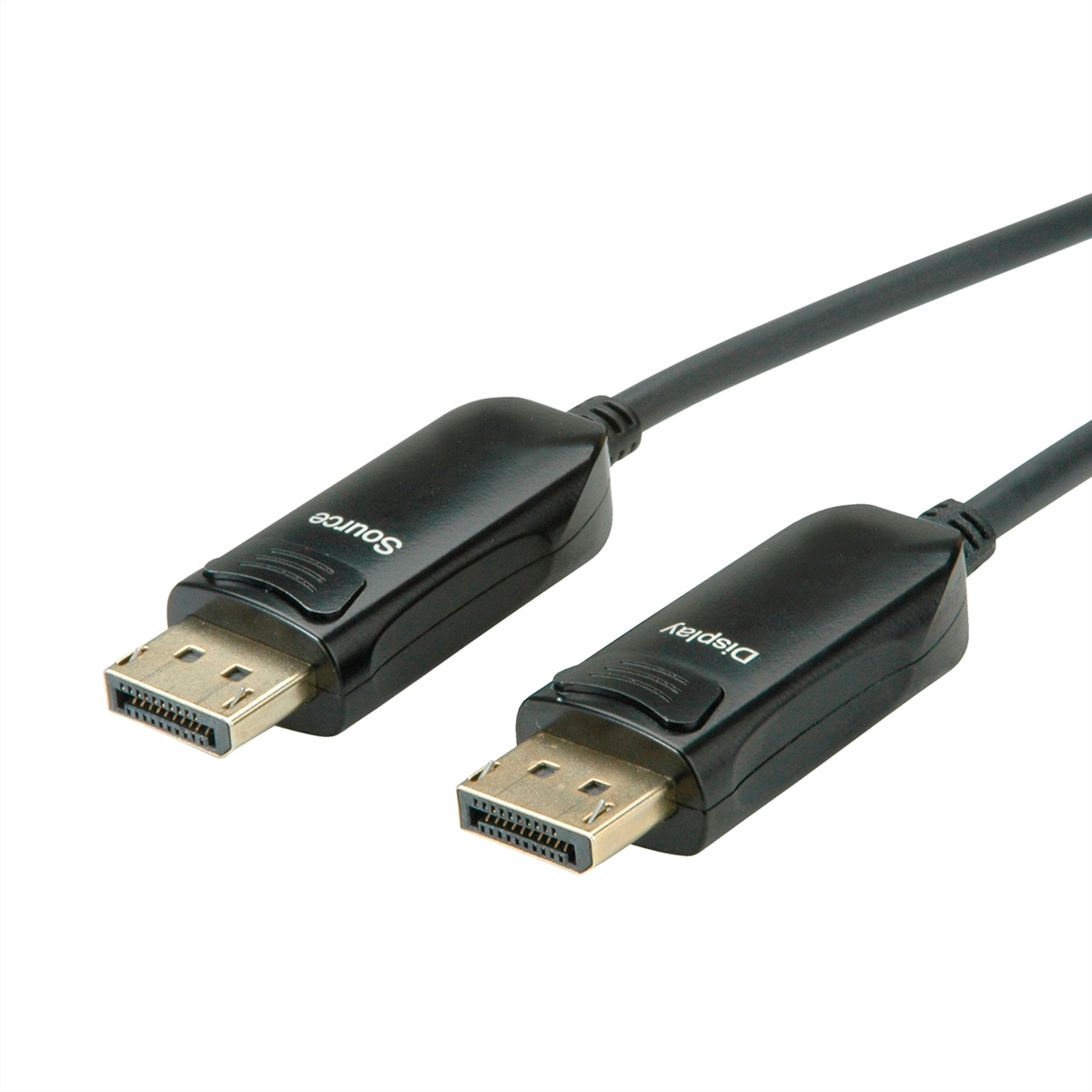 ROLINE DisplayPort v1.4 ST/ST DisplayPort-Verlängerung (AOC), Kabel