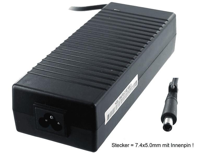 AGI Netzteil kompatibel mit Dell m. Notebook-Netzteil Innenpin) (Stecker=7.4x5.0mm