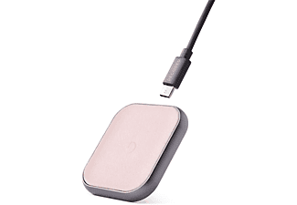 DECODED FastPad Mini Induktive Ladestation Charger Apple | Samsung, 220 Volt, Silberrosa