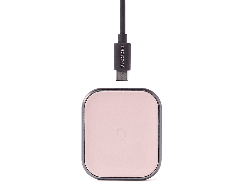 Ladestation Charger Mini | Silberrosa Volt, Samsung, DECODED Induktive 220 Apple FastPad