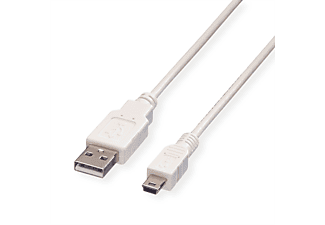 puppy Ook attribuut VALUE USB 2.0 Kabel Mini USB 2.0 Kabel | MediaMarkt
