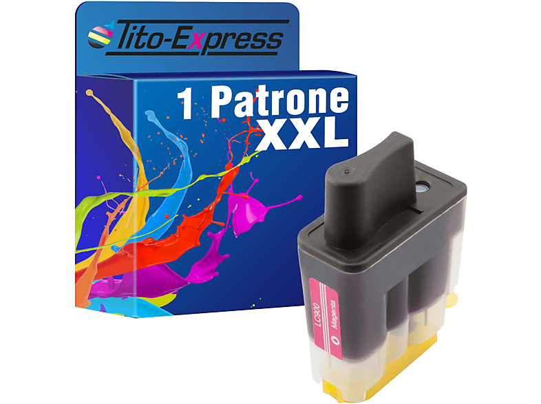 TITO-EXPRESS PLATINUMSERIE 1 Patrone ersetzt Brother LC-900 magenta (LC900)