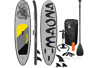 ECD-GERMANY Aufblasbares Stand Up Paddle Board Stand Up Paddle, Grey