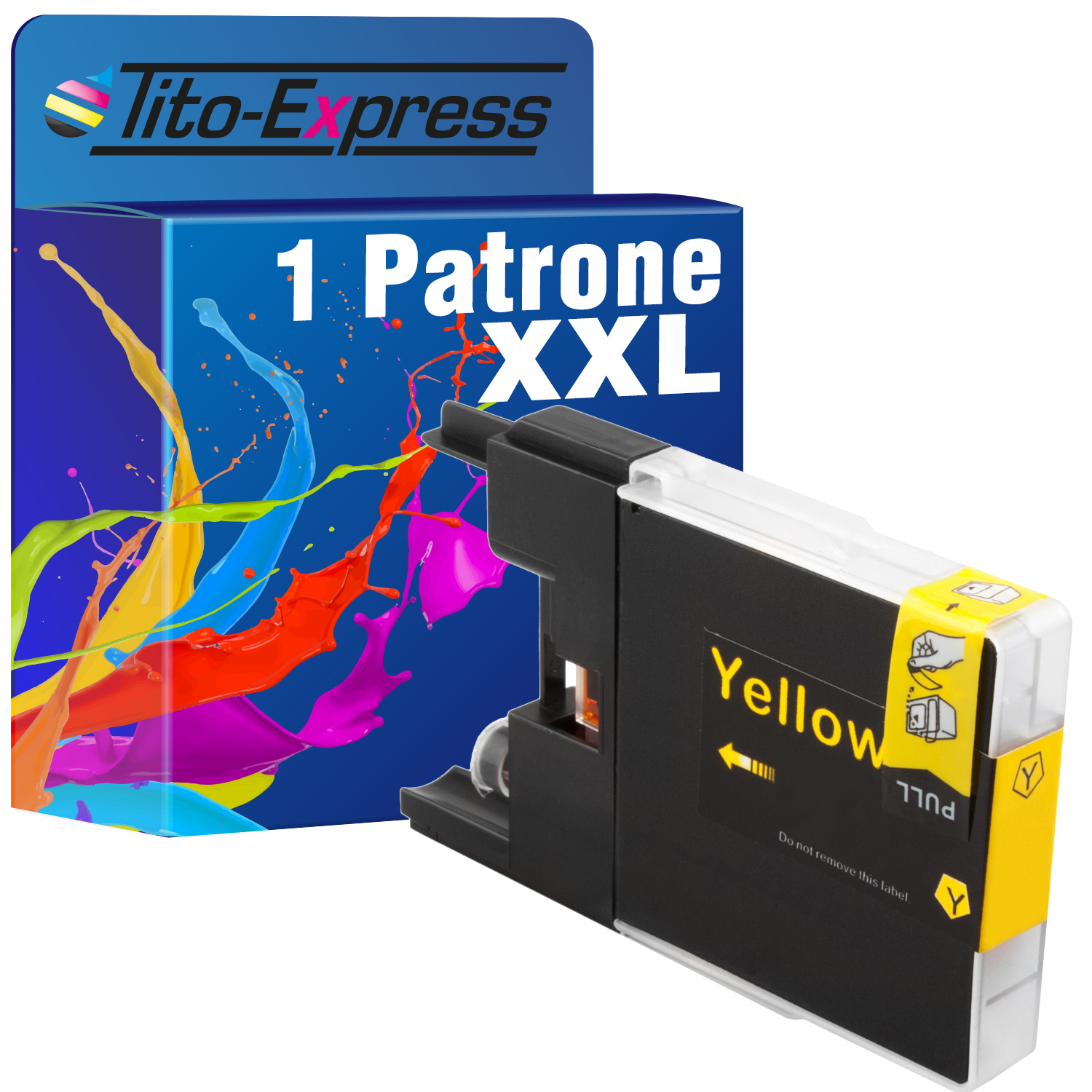 yellow (LC1240C) Tintenpatrone PLATINUMSERIE LC-1240 TITO-EXPRESS