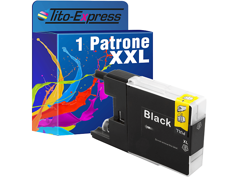 Brother Patrone ersetzt PLATINUMSERIE Tintenpatrone (LC1280) black 1 TITO-EXPRESS LC-1280