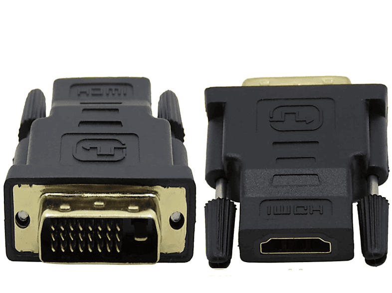 ENGELMANN HDMI auf DVI 24+1 Pins Adapter, Schwarz SATURN