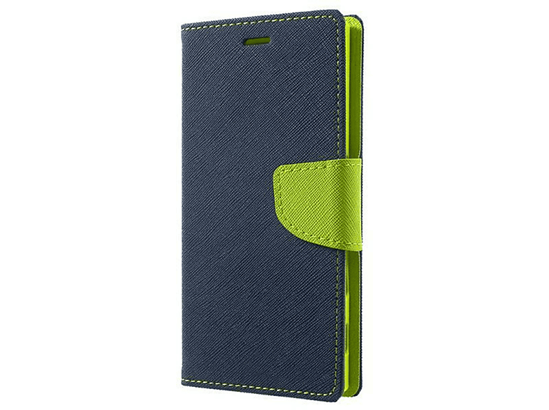 KÖNIG DESIGN 5G, Schutzhülle, Blau Galaxy A42 Bookcover, Samsung