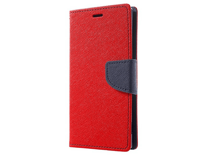 KÖNIG DESIGN Schutzhülle, Bookcover, Galaxy Rot M51, Samsung