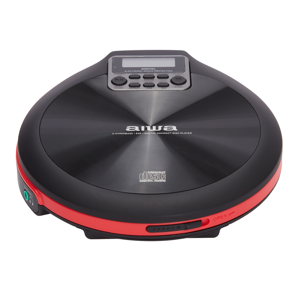(0 PCD-810RD Rot) tragbarer AIWA CD-Player MB,