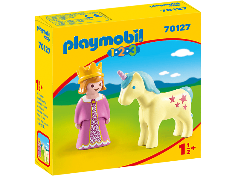 Spielzeug Einhorn PLAYMOBIL mit Prinzessin