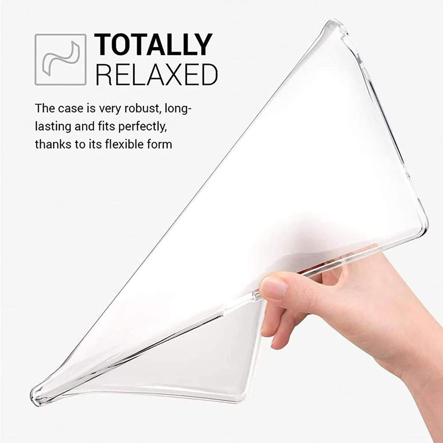 KÖNIG DESIGN TPU, Backcover Samsung Transparent Tablethülle Tablet für Hülle