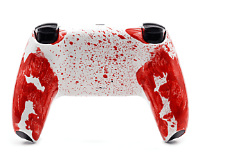 CREATIVE MODDING Custom Controller für Playstation 5 | Bloody Hand, Playstation 5 Controller, Mehrfarbig
