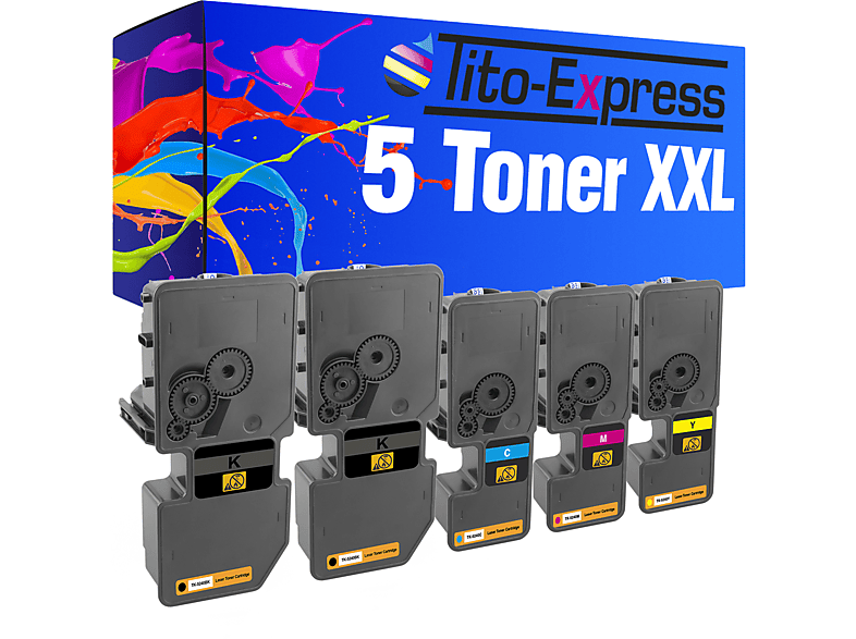 TITO-EXPRESS PLATINUMSERIE 5 Toner ersetzt Kyocera TK-5240 Toner black ...