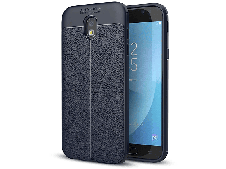 KÖNIG DESIGN Galaxy Samsung, (2017), Blau J5 Backcover, Schutzhülle