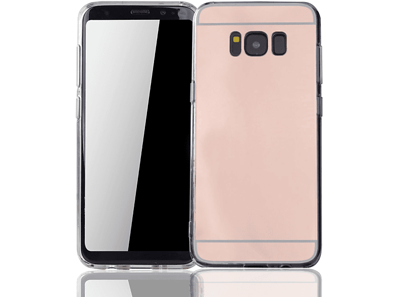 Samsung, Schutzhülle, DESIGN KÖNIG S8, Galaxy Rosa Backcover,