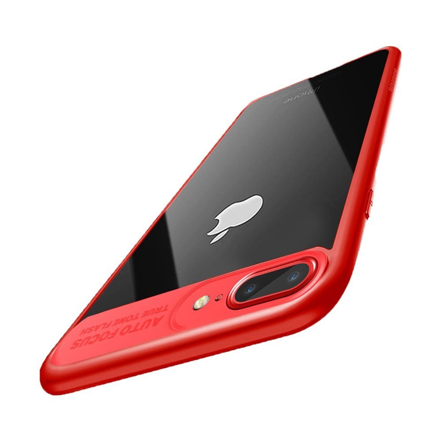 KÖNIG DESIGN Schutzhülle, Backcover, Apple, Plus, / 7 iPhone 8 Plus Rot