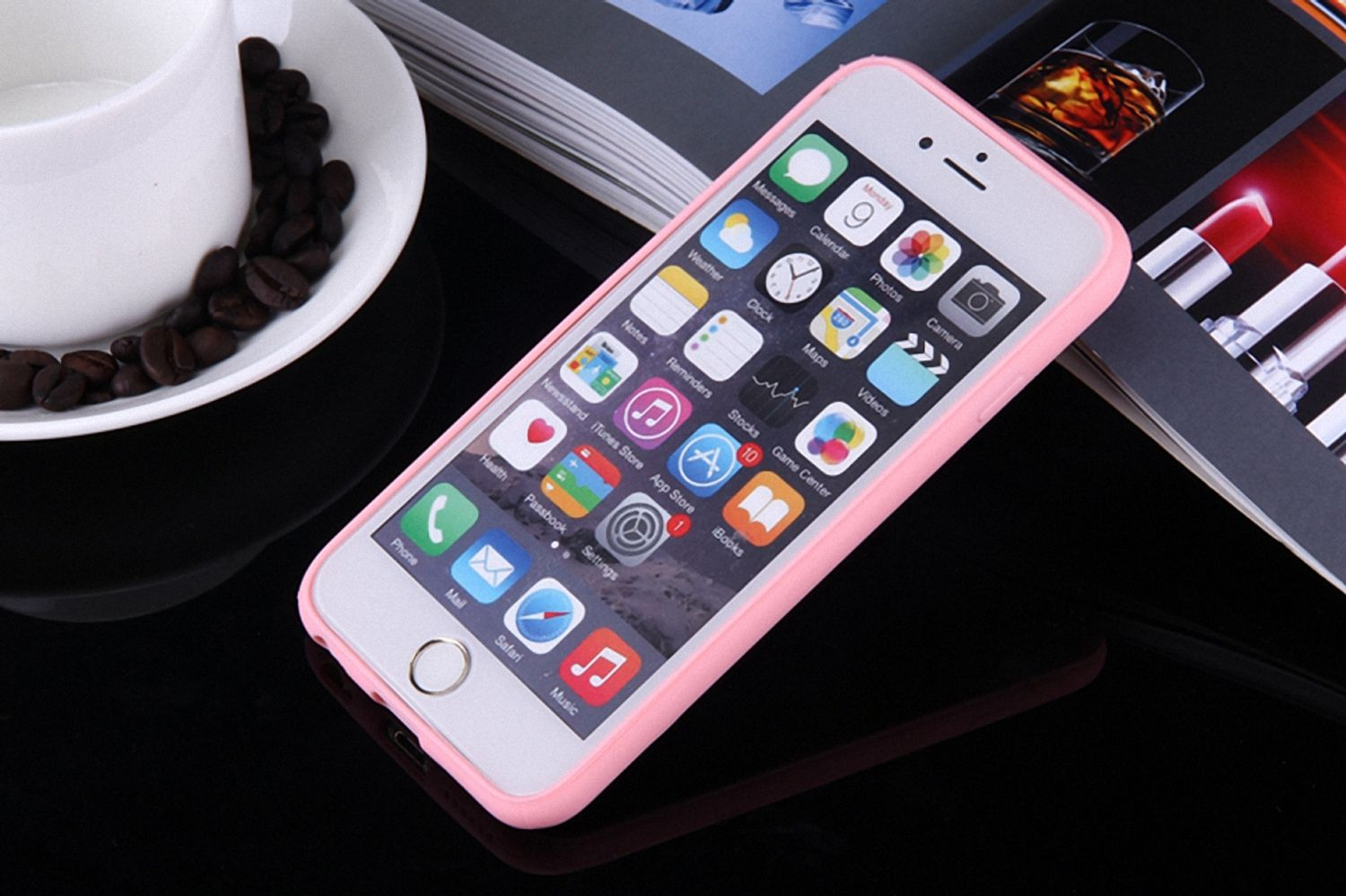 IPhone 6 Apple, Rosa Backcover, 6s Plus, / Handyhülle, DESIGN KÖNIG Plus