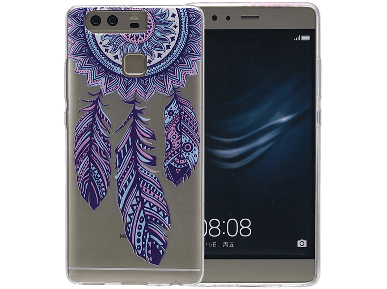 KÖNIG DESIGN Schutzhülle, Backcover, Huawei, Y5 (2017), Mehrfarbig | Backcover