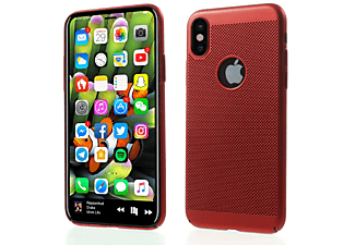 KÖNIG DESIGN Schutzhülle, Backcover, Apple, iPhone XS, Rot