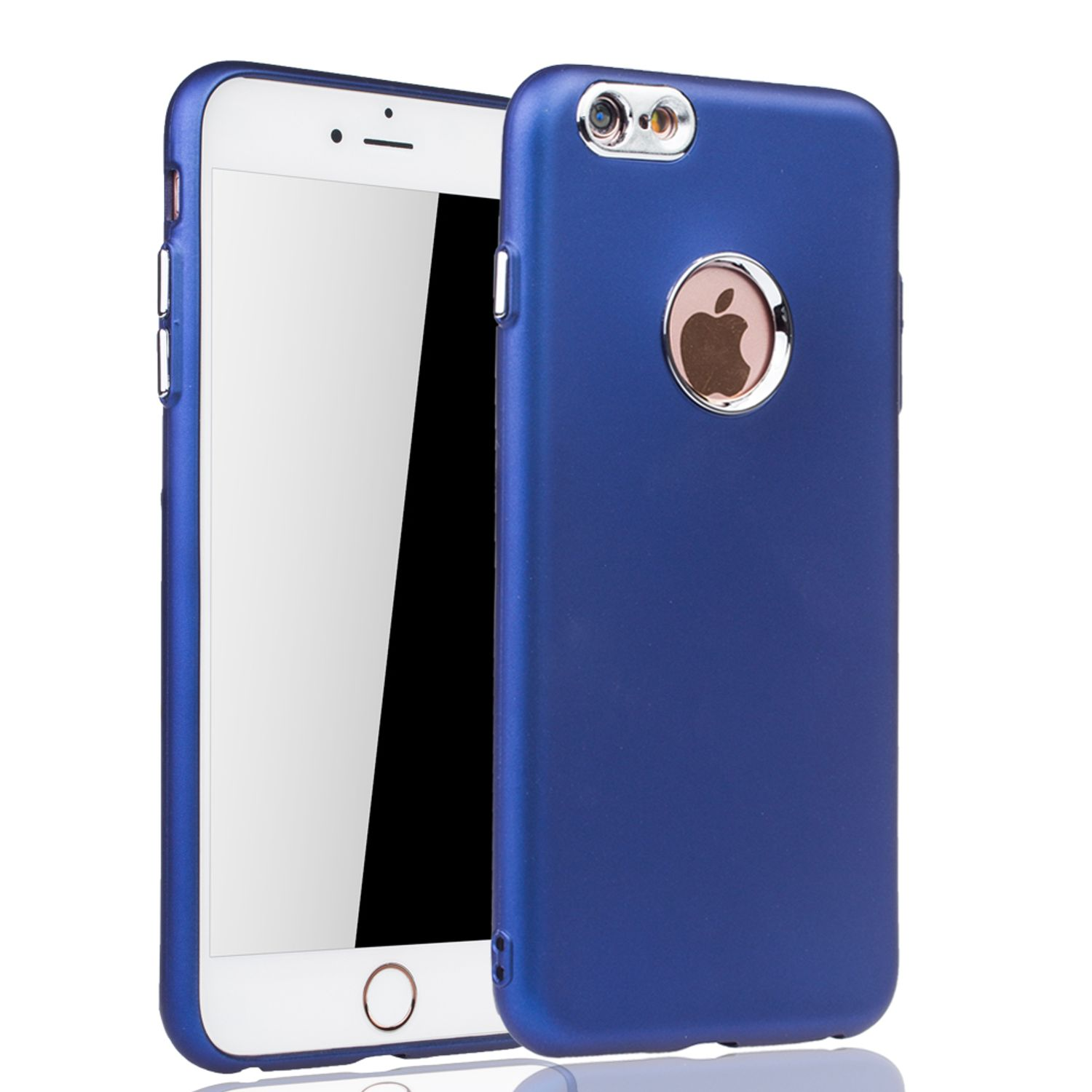 Blau Backcover, 6 6s, KÖNIG Apple, Schutzhülle, DESIGN / iPhone