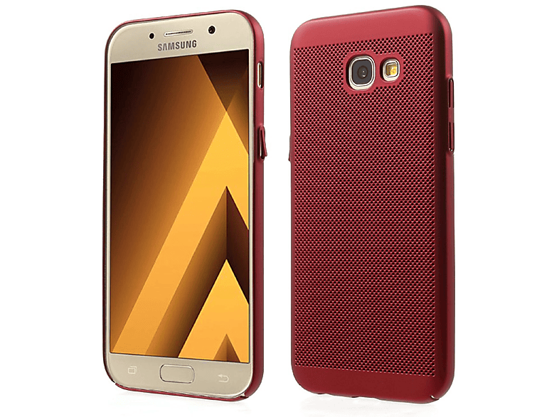 Galaxy KÖNIG DESIGN Rot Schutzhülle, Samsung, Backcover, J7 (2017),