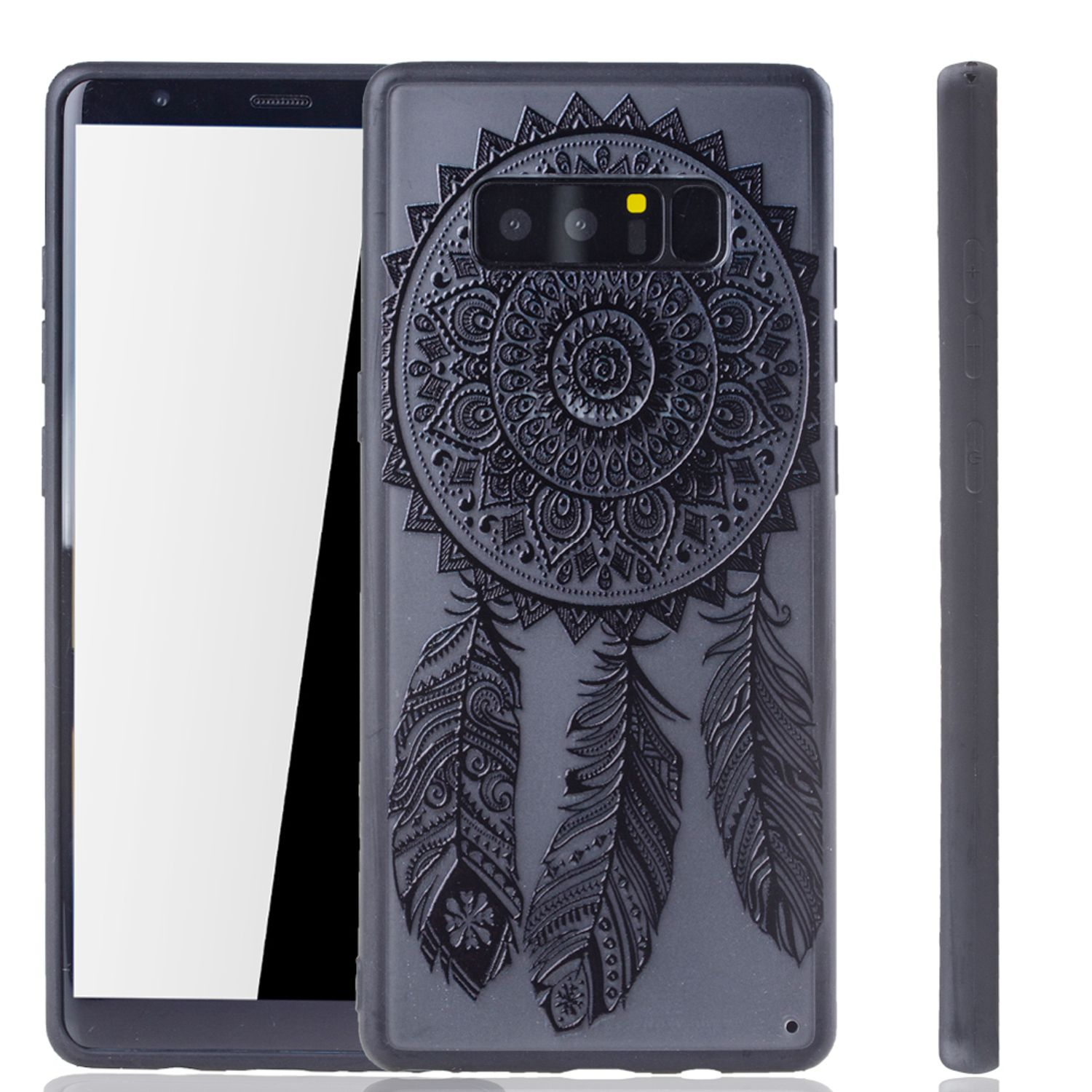 Backcover, Huawei, Honor KÖNIG Schwarz DESIGN 10, Schutzhülle,