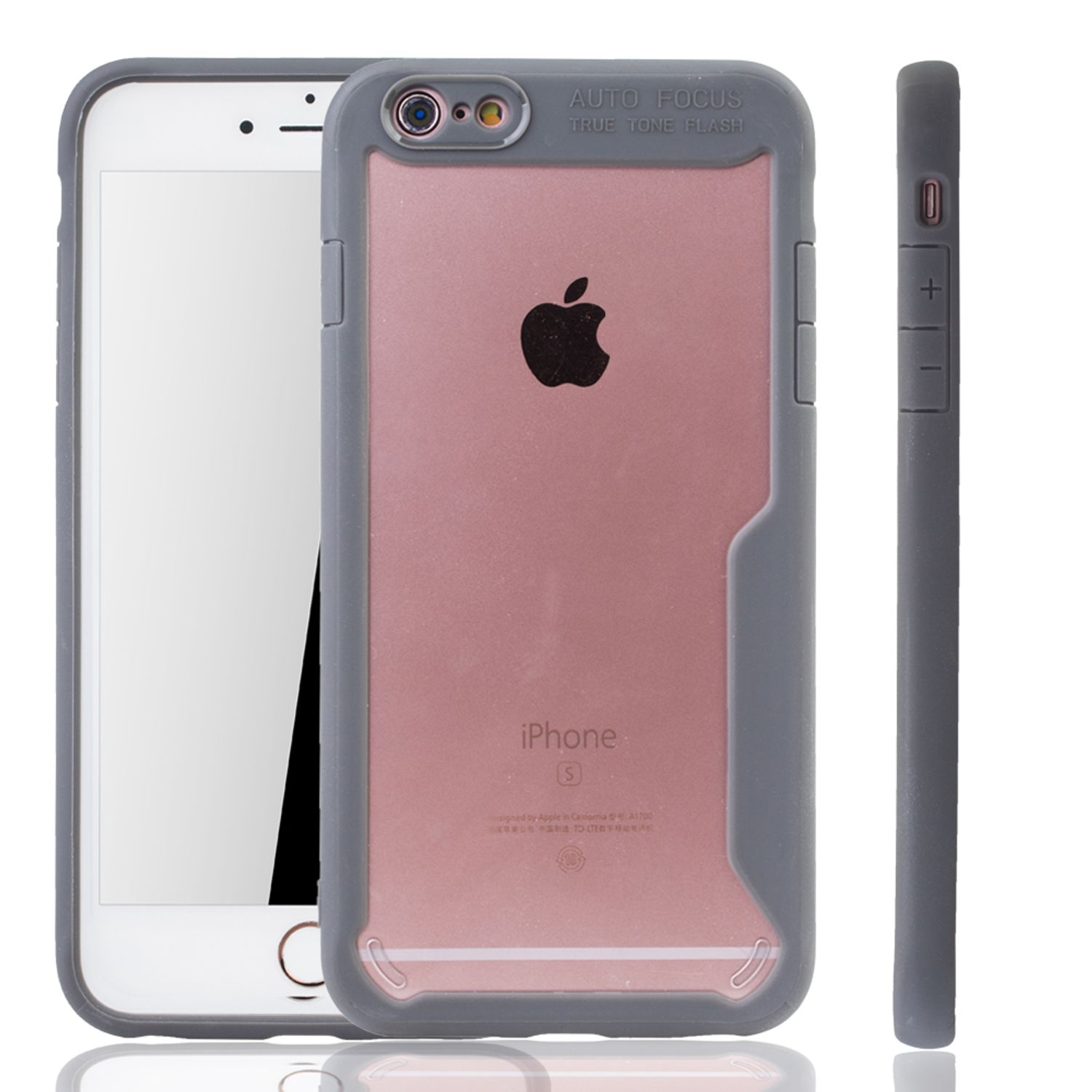 DESIGN Apple, Backcover, Schutzhülle, 6 / Grau 6s, KÖNIG iPhone