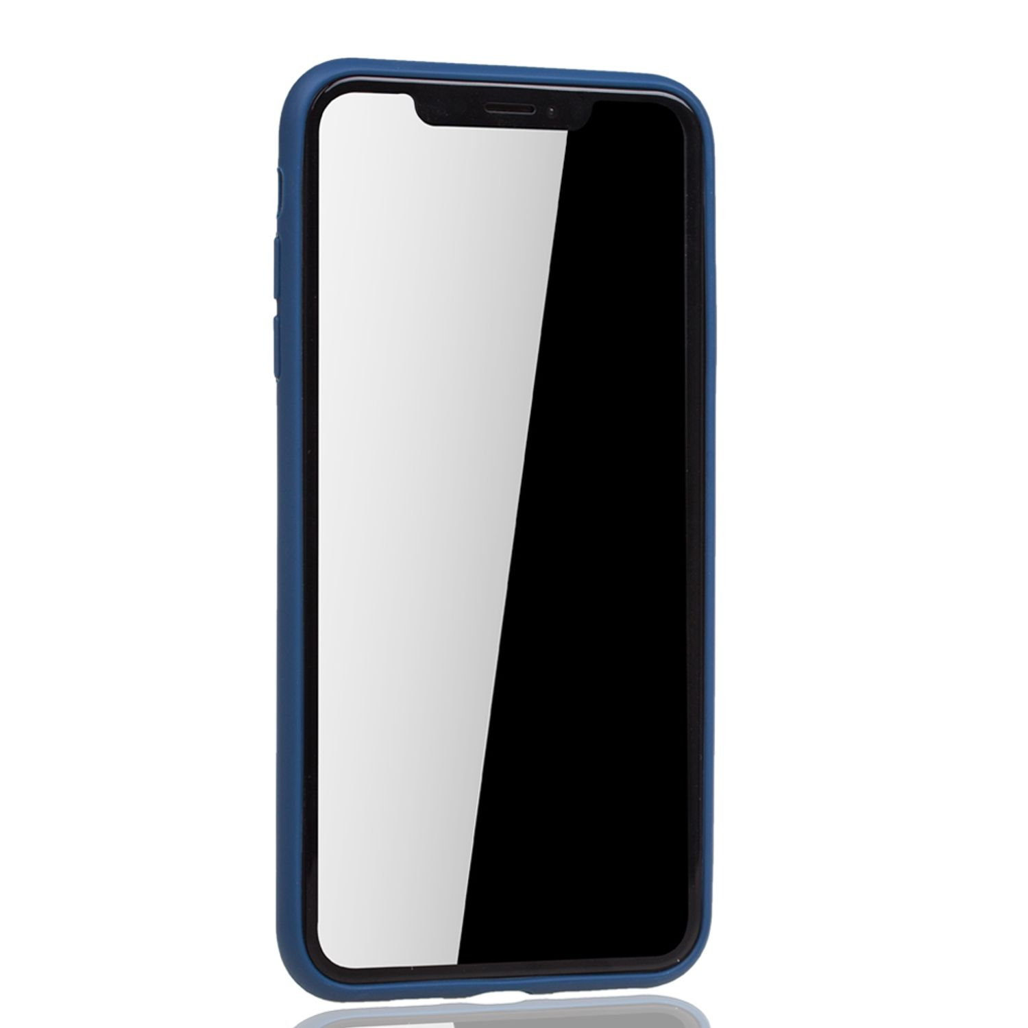 Apple, iPhone Blau KÖNIG Backcover, XR, DESIGN Schutzhülle,