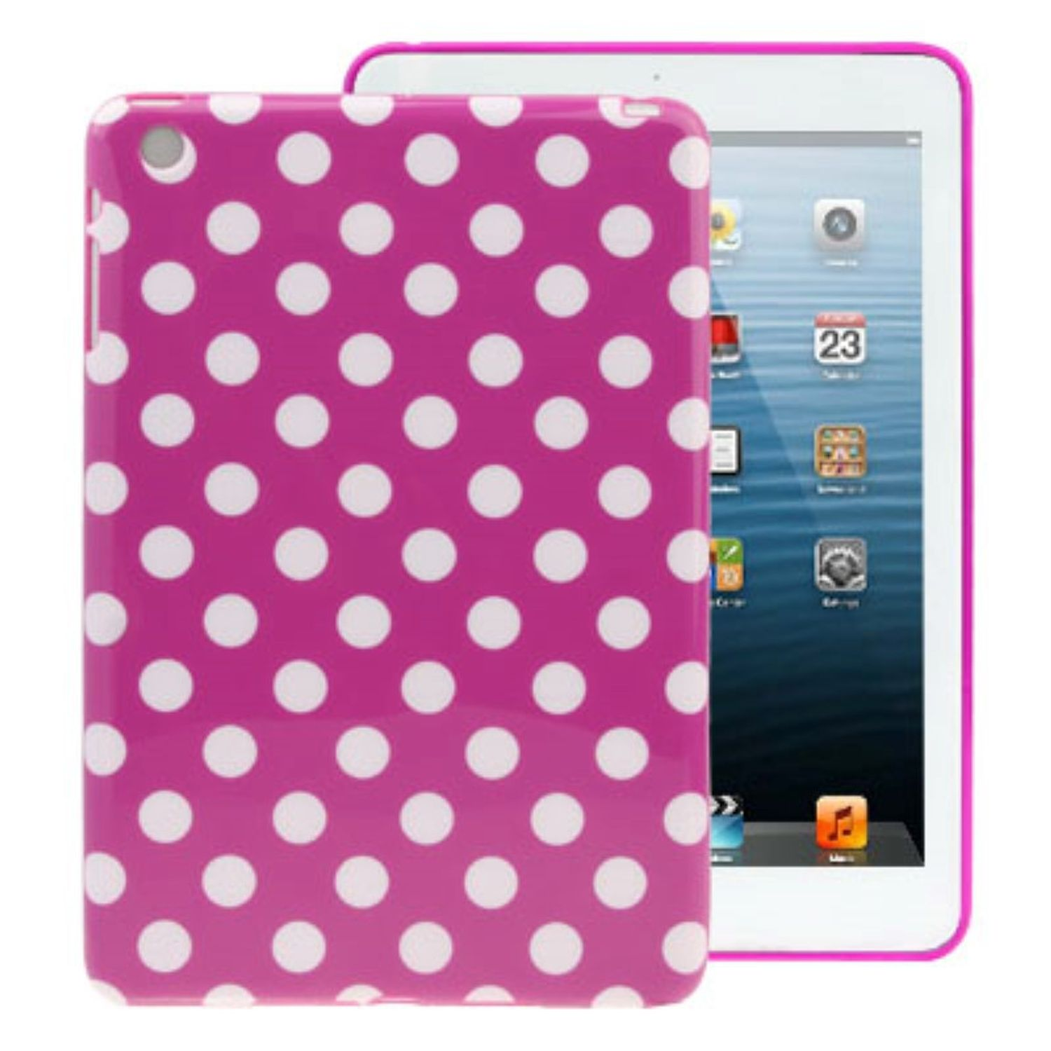 KÖNIG DESIGN Hülle Kunststoff, Bookcover Apple Tablet Tablet für Rosa Hülle