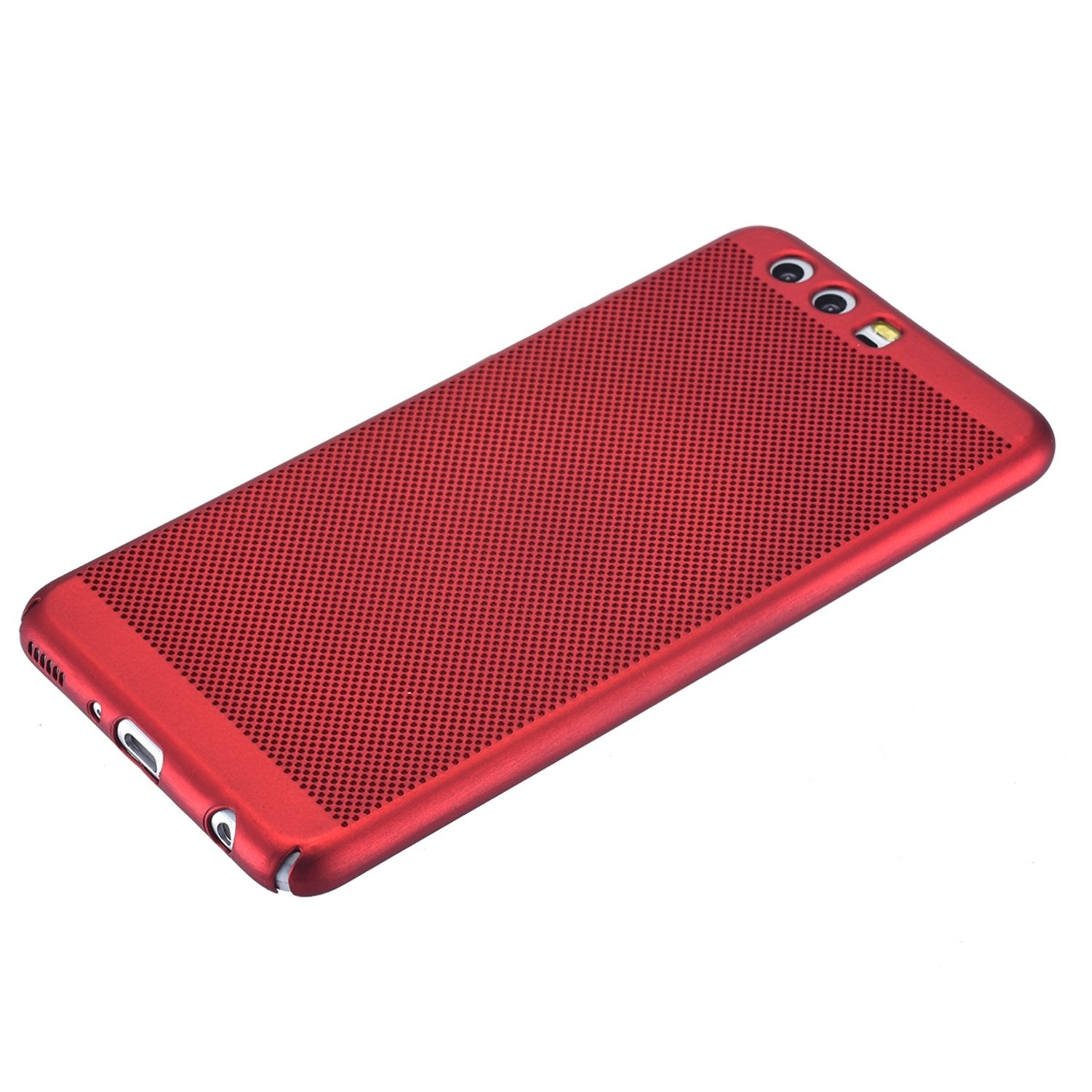 KÖNIG DESIGN Backcover, Huawei, 9, Rot Honor Schutzhülle