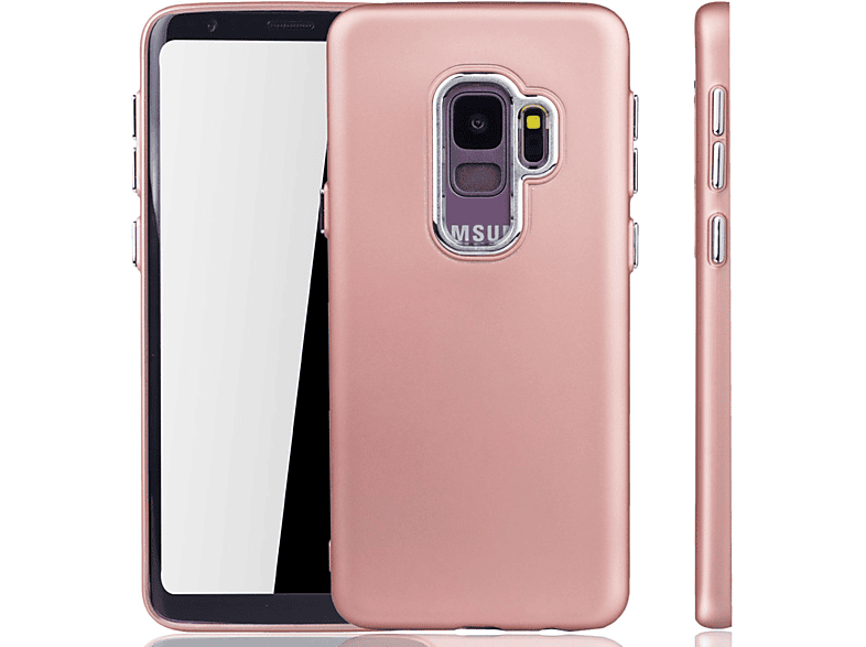 KÖNIG DESIGN Schutzhülle, Backcover, Galaxy Samsung, S9, Rosa