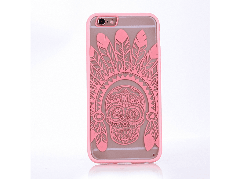 KÖNIG DESIGN Handyhülle, Backcover, Apple, IPhone 6 Plus / 6s Plus, Rosa