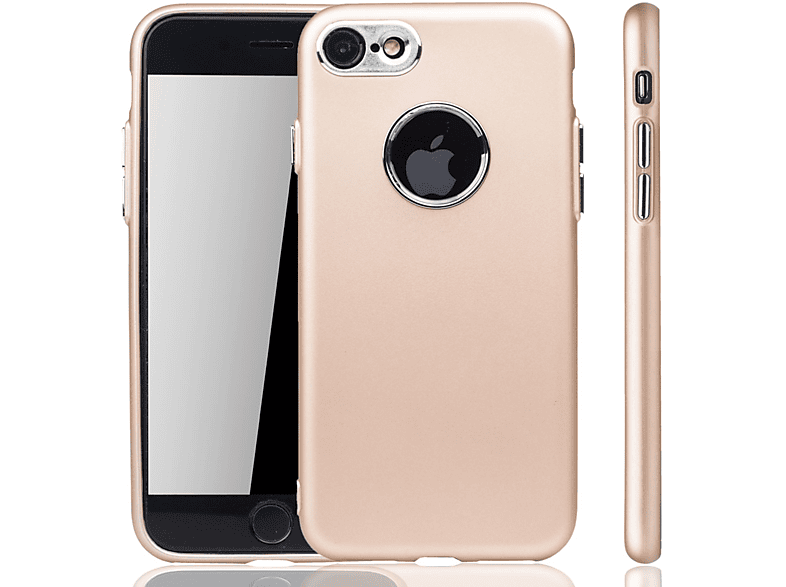 KÖNIG DESIGN / Backcover, 2020, / 8 IPhone SE 7 Schutzhülle, Apple, Gold