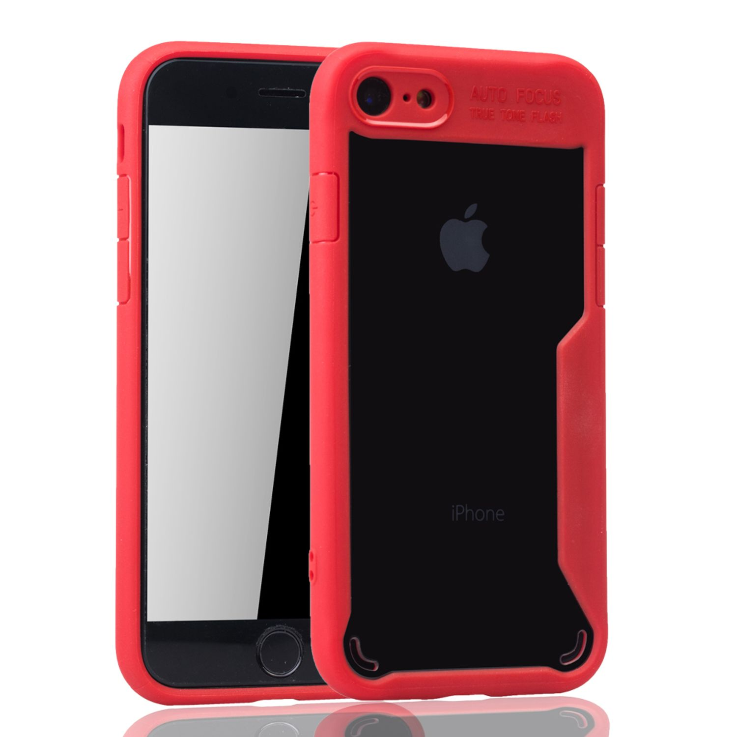 / SE / Apple, Rot Backcover, Schutzhülle, IPhone 8 DESIGN 7 2020, KÖNIG