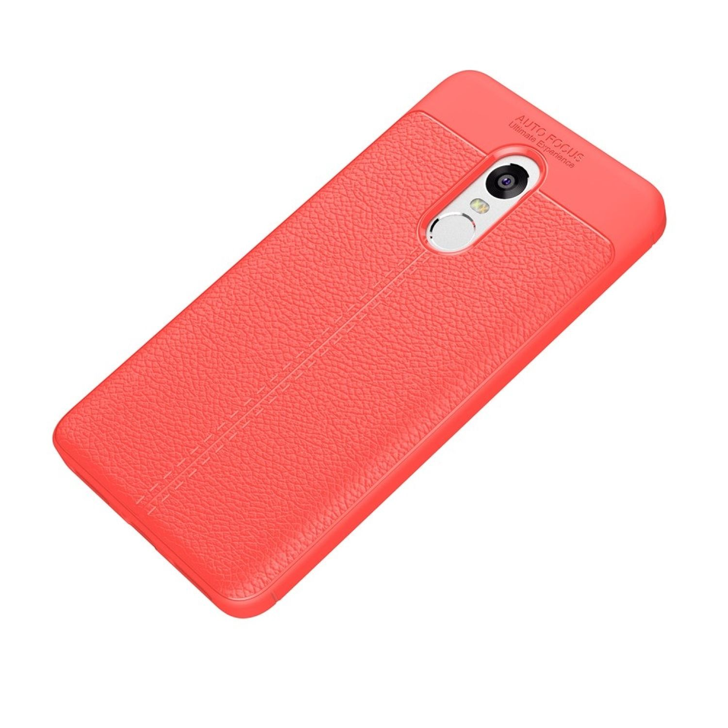 KÖNIG DESIGN Rot Backcover, Redmi Xiaomi, Schutzhülle, 4X, Note